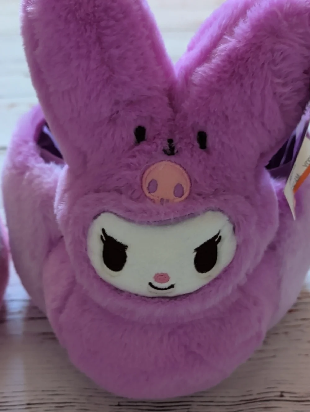 🆕 Cute Peeps x Sanrio Hello Kitty And Friends Plush Basket 💜💗